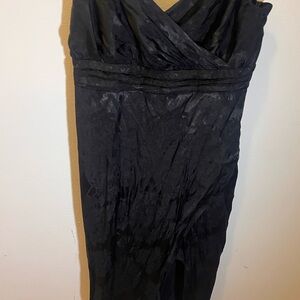 Express Black Sweetheart Sheath Dress